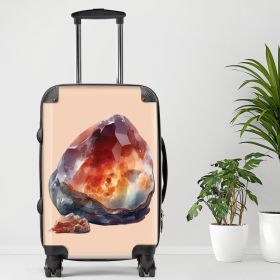 Crystal16 Luggage, 20/24/28 Inch Luggage, Carry-On, Custom Luggage, Luggage Set, Suitcase, Travel, Vacation, Cabin Suitcase, Custom Suitcase (size: 24"" Medium)