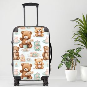 Bear10 Luggage, 20/24/28 Inch Luggage, Carry-On, Custom Luggage, Luggage Set, Suitcase, Travel, Vacation, Cabin Suitcase, Custom Suitcase (size: 28"" Large)
